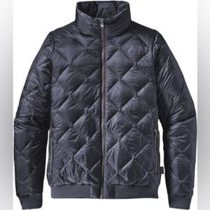 Patagonia navy down bomber jacket Prow